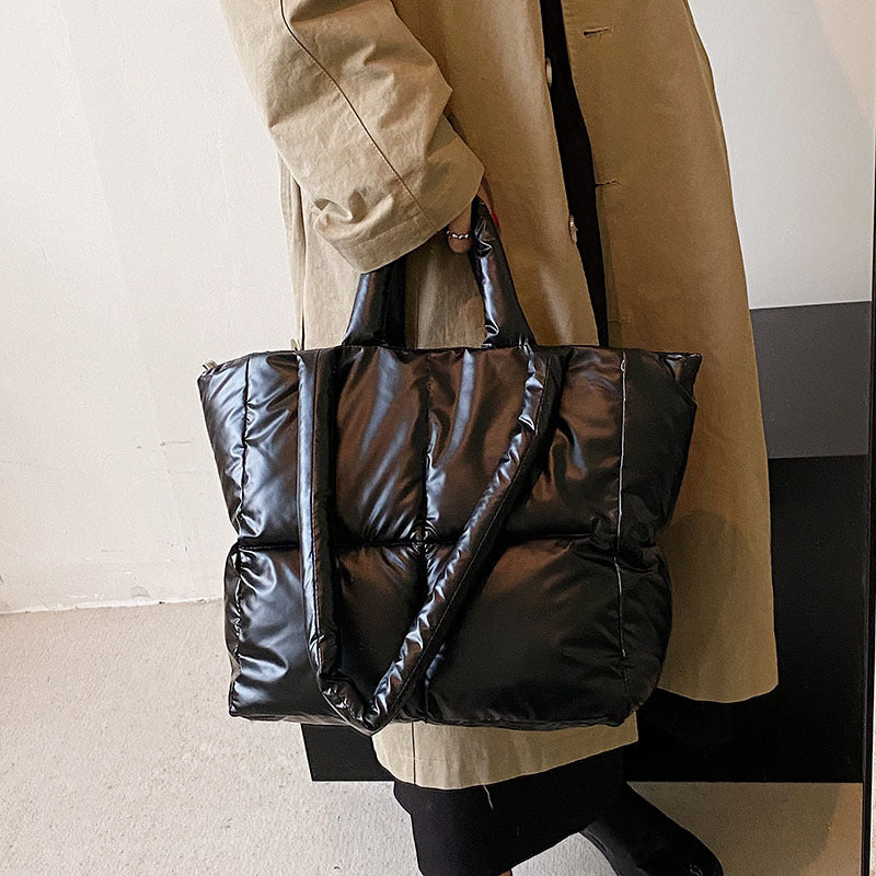JENNY Lightweight Puffy Casual Tote Bag for Autumn/Winter Bloomyin