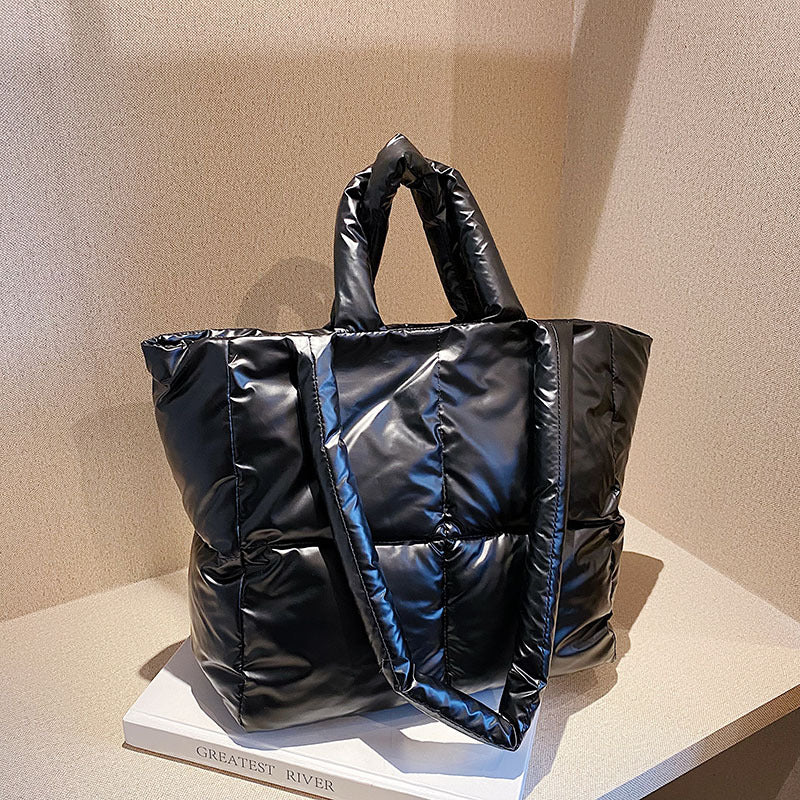 JENNY Lightweight Puffy Casual Tote Bag for Autumn/Winter Bloomyin