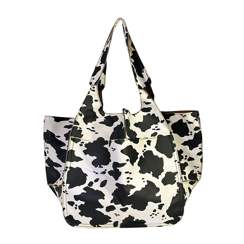 MELISSA Large Soft Leather Tote – Casual Patterned Shoulder Bag (7 Styles) Bloomyin