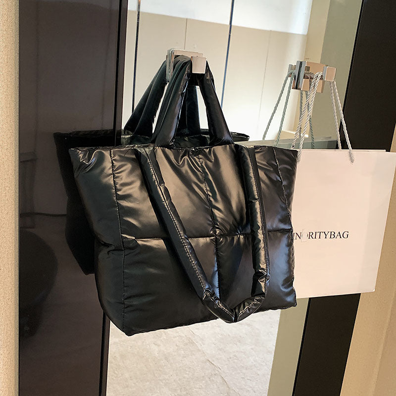 JENNY Lightweight Puffy Casual Tote Bag for Autumn/Winter Bloomyin