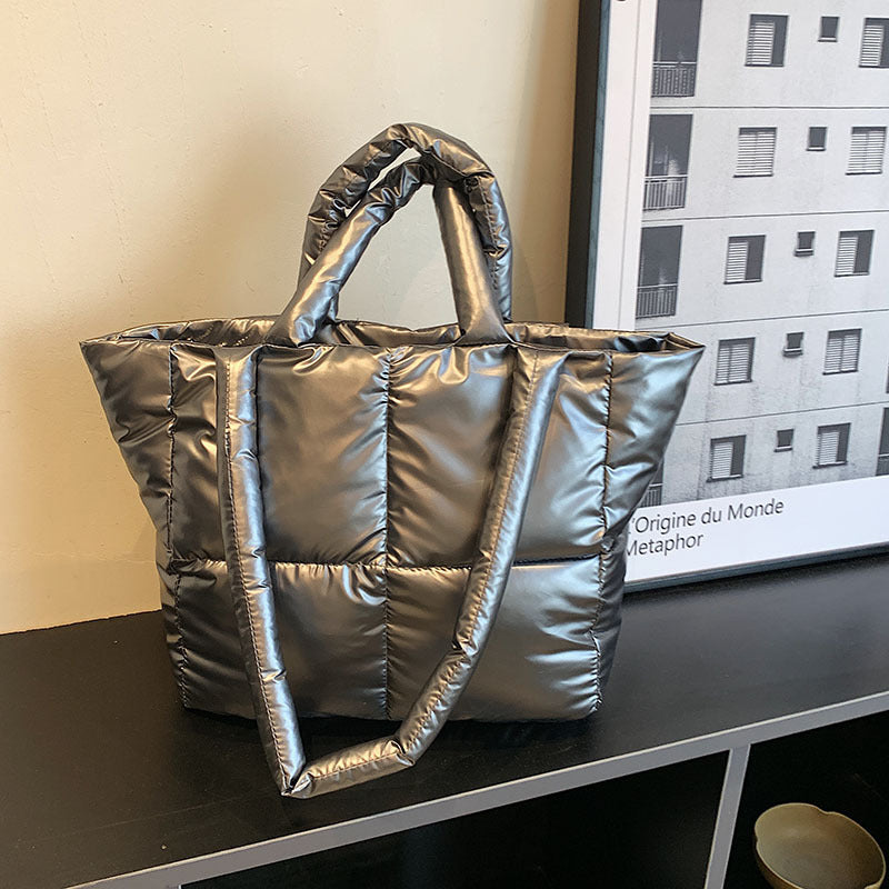 JENNY Lightweight Puffy Casual Tote Bag for Autumn/Winter Bloomyin