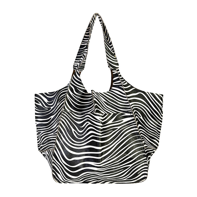 MELISSA Large Soft Leather Tote – Casual Patterned Shoulder Bag (7 Styles) Bloomyin