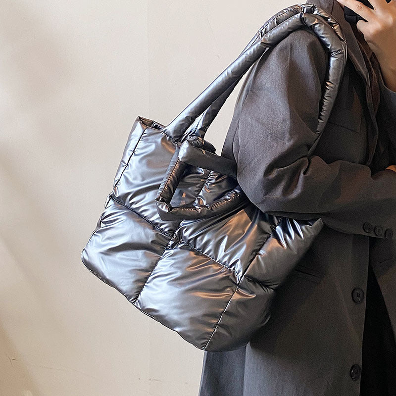 JENNY Lightweight Puffy Casual Tote Bag for Autumn/Winter Bloomyin